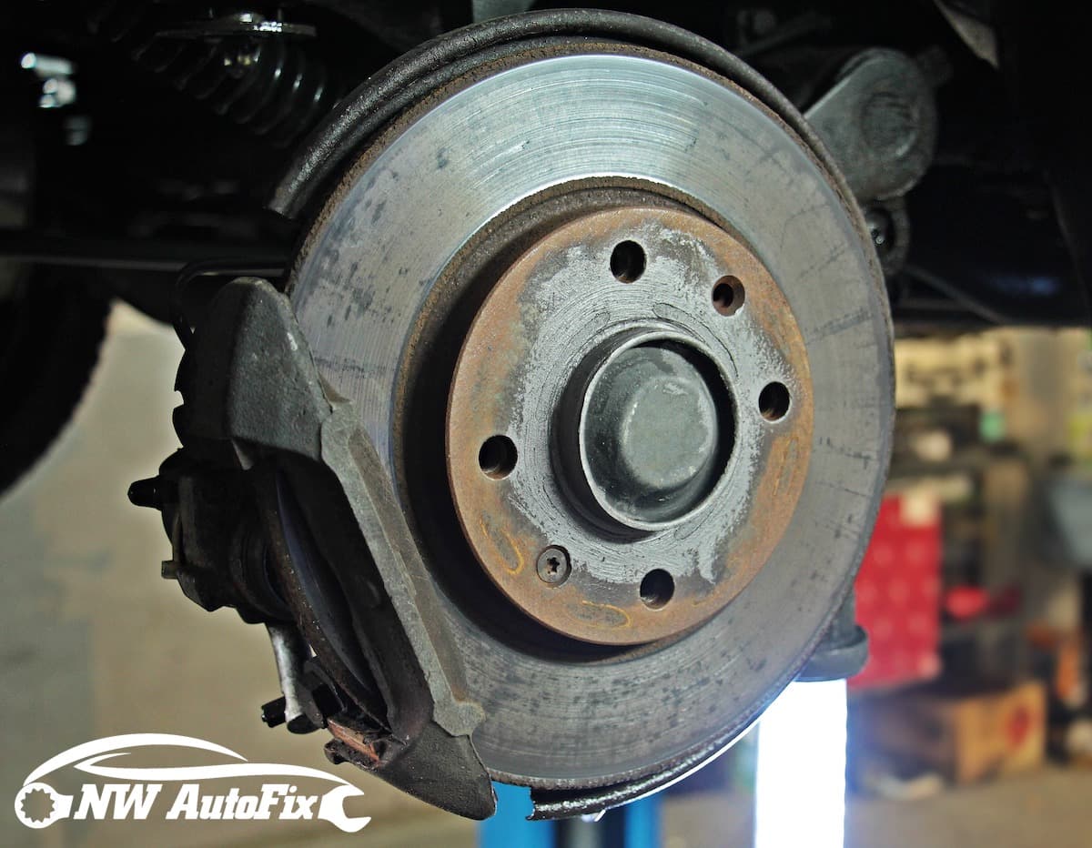 Brake inspection and repair service.