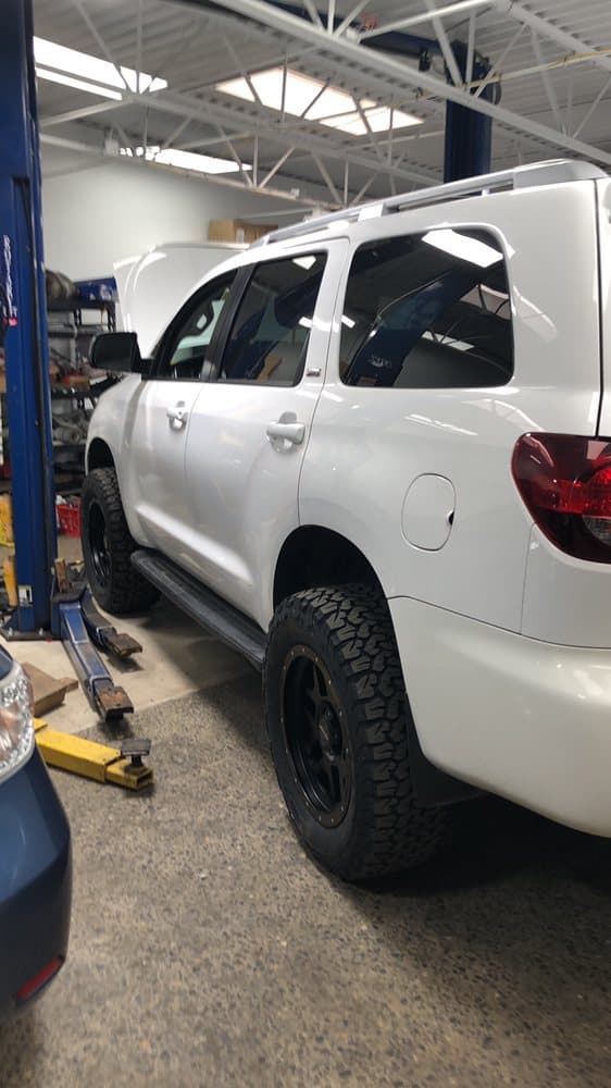 Suspension and steering service.